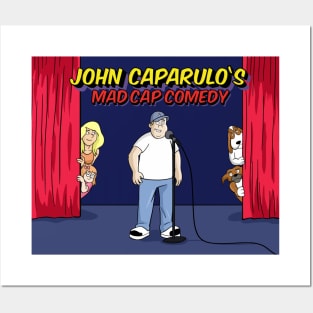 John Caparulo's Mad Cap Comedy Posters and Art